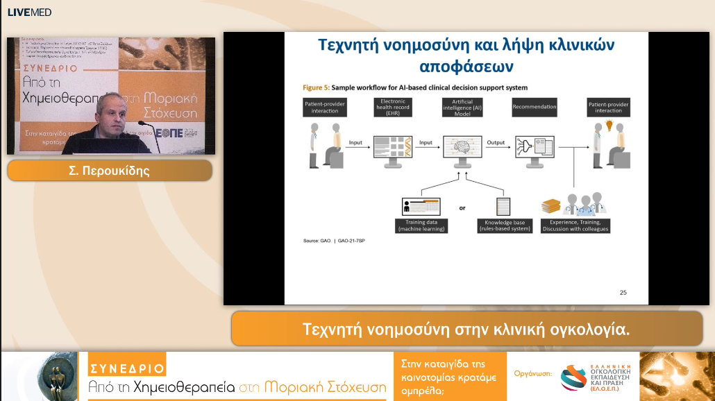 17 Σ. Περουκίδης - Τεχνητή νοημοσύνη στην κλινική ογκολογία. 