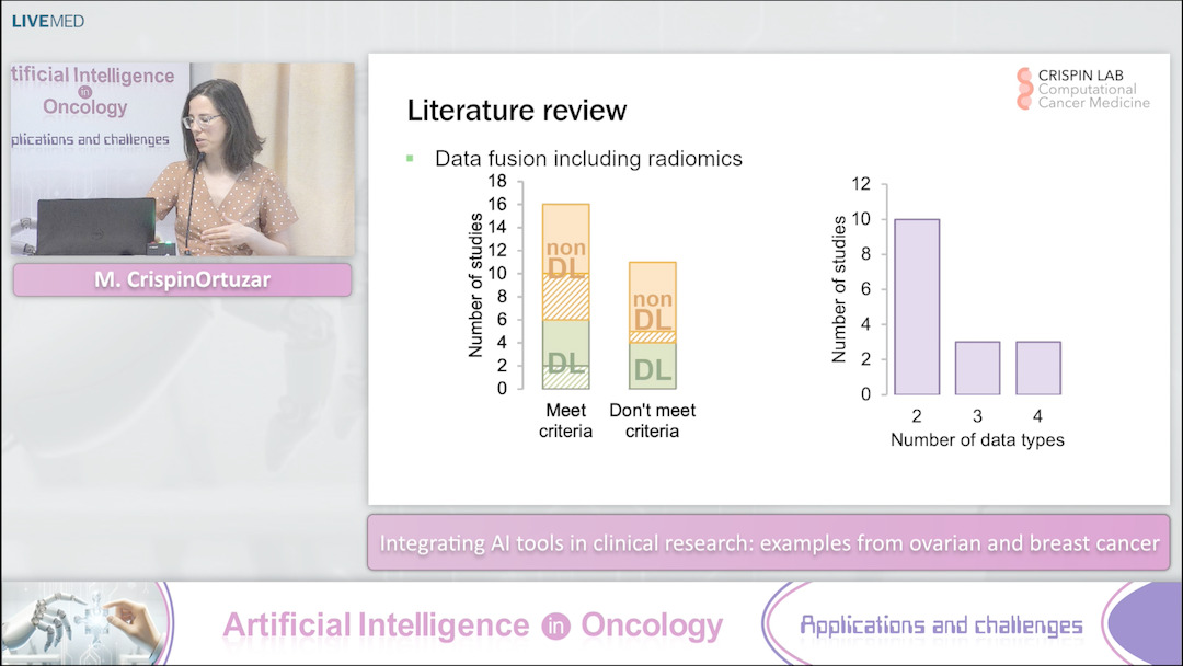 23 M. Crispin­Ortuzar - Integrating AI tools in clinical research: examples from ovarian and breast  cancer