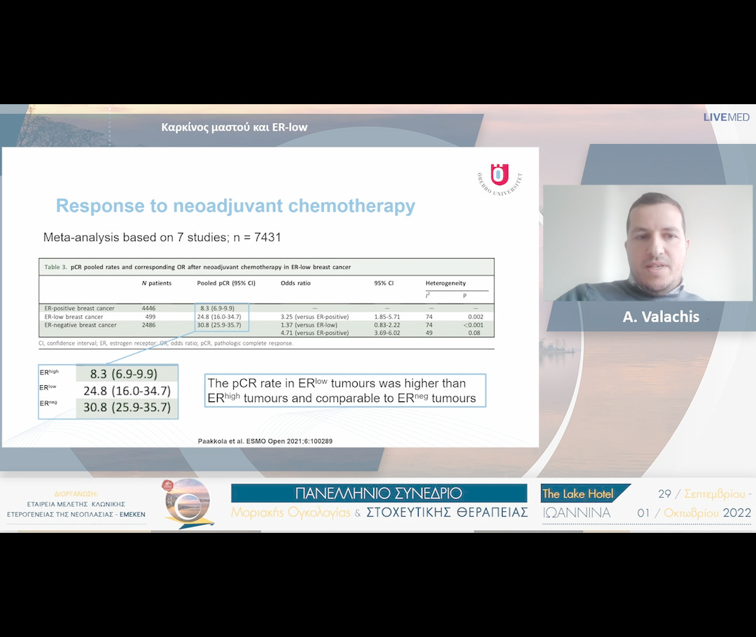 41 Α. Valachis - Kαρκίνος μαστού και ΕR-low 