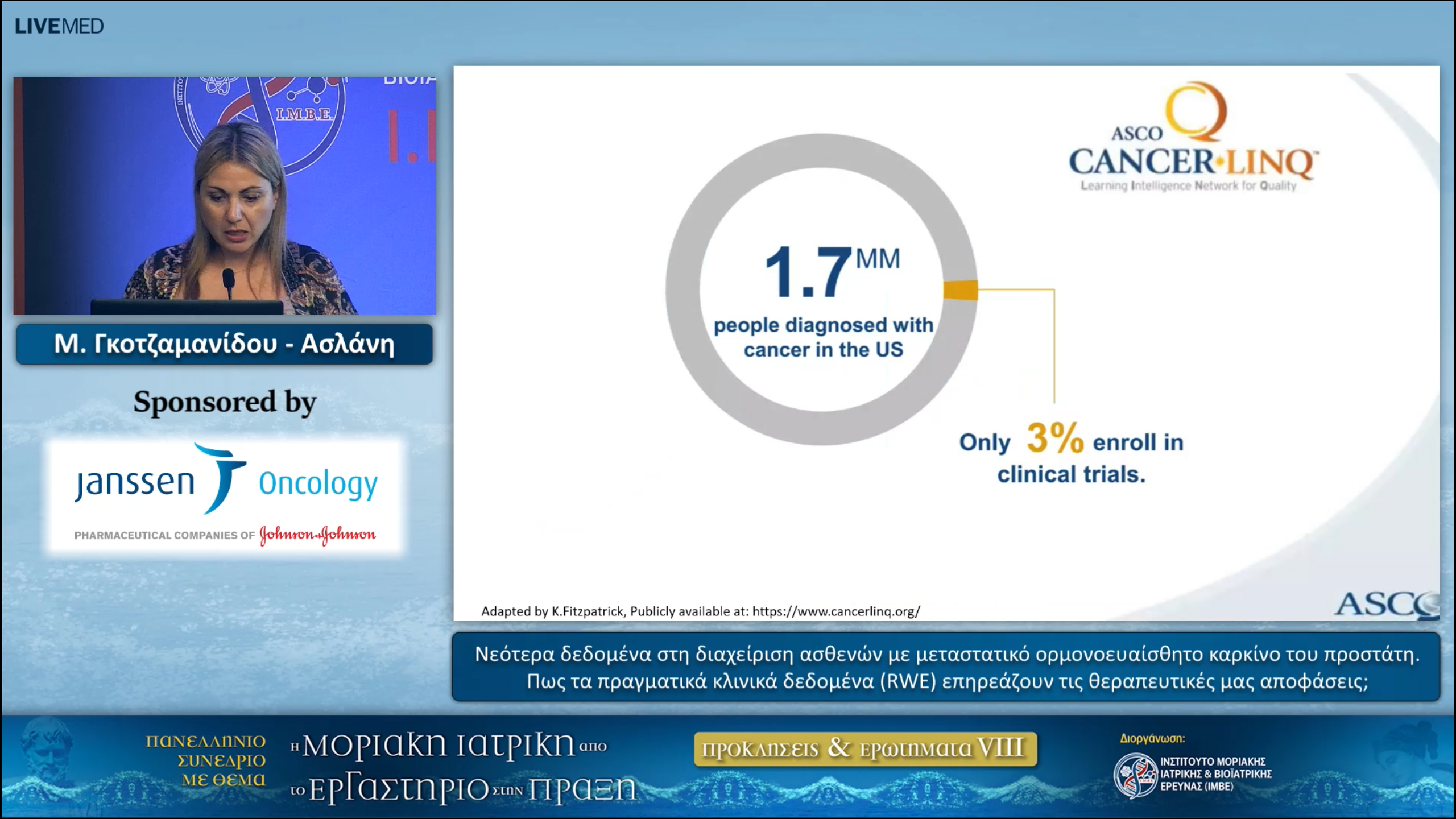 44 M. Gotzamanidou-Aslani - New data in the management of patients with metastatic hormone-sensitive prostate cancer. How does clinical real-world evidence (RWE) influence our treatment decisions? 