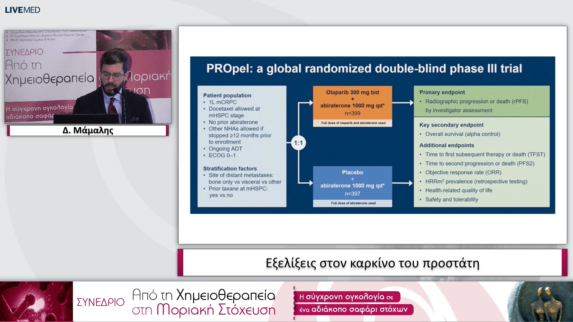 29 Δ. Μάμαλης - Εξελίξεις στον καρκίνο του προστάτη. 