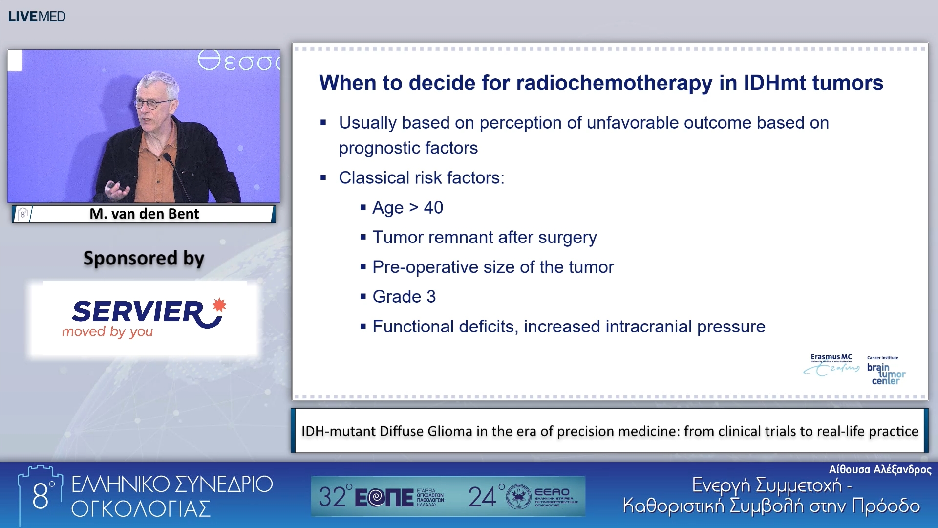 58 M. van den Bent - IDH-mutant Diffuse Glioma in the era of precision medicine: from clinical trials to real-life practice.