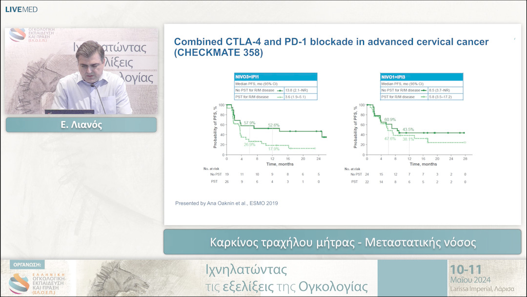 28 Ε. Λιανός - Καρκίνος τραχήλου μήτρας - Μεταστατικής νόσος 