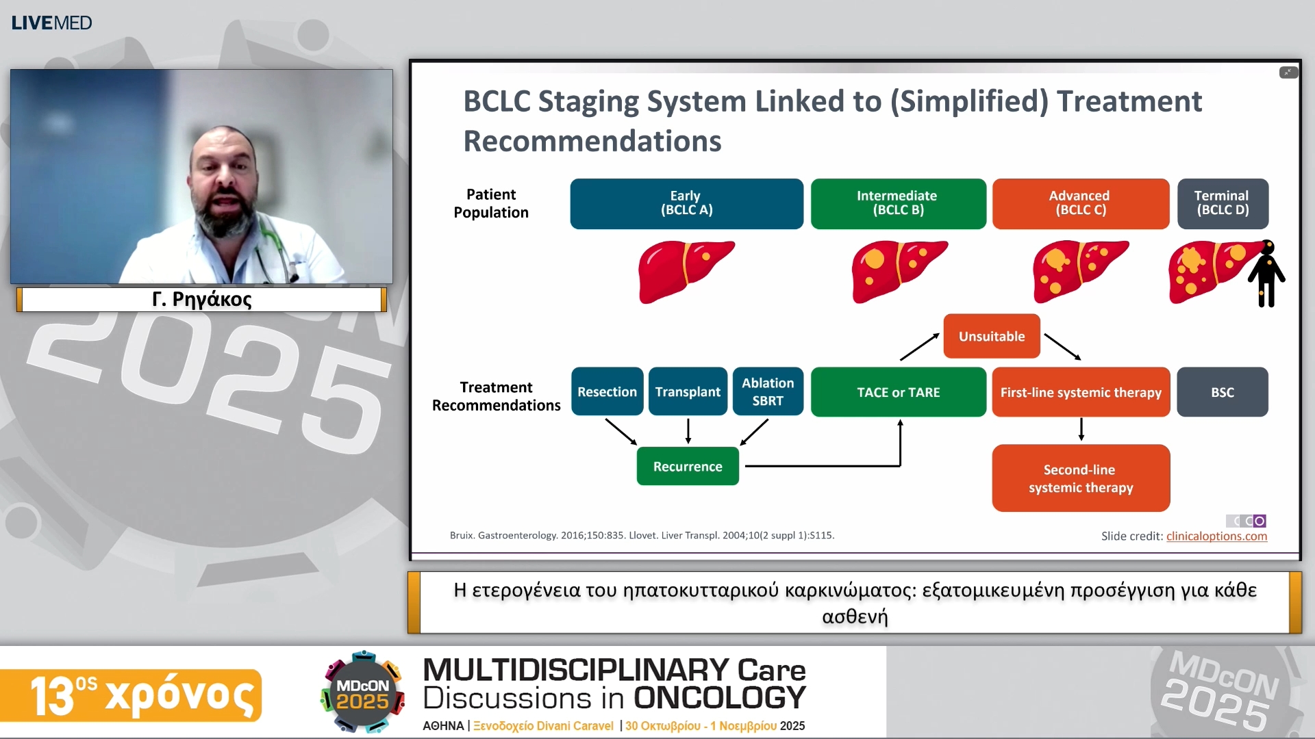 26 Γ. Ρηγάκος - Η ετερογένεια του ηπατοκυτταρικού καρκινώματος: εξατομικευμένη προσέγγιση για κάθε ασθενή