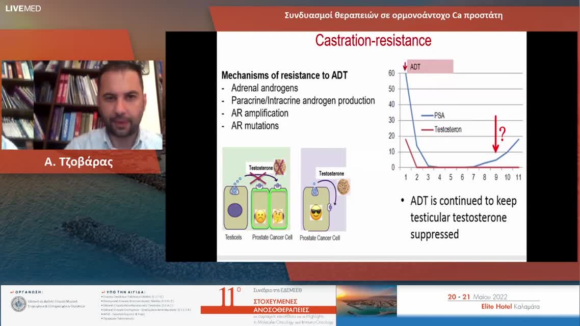 16 Α. Τζοβάρας - Συνδυασμοί θεραπειών σε ορμονοάντοχο Ca προστάτη