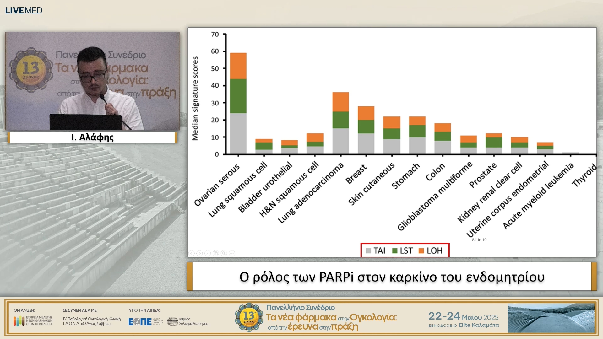 57 Ι. Αλάφης - Ο ρόλος των PARPi στον καρκίνο του ενδομητρίου.