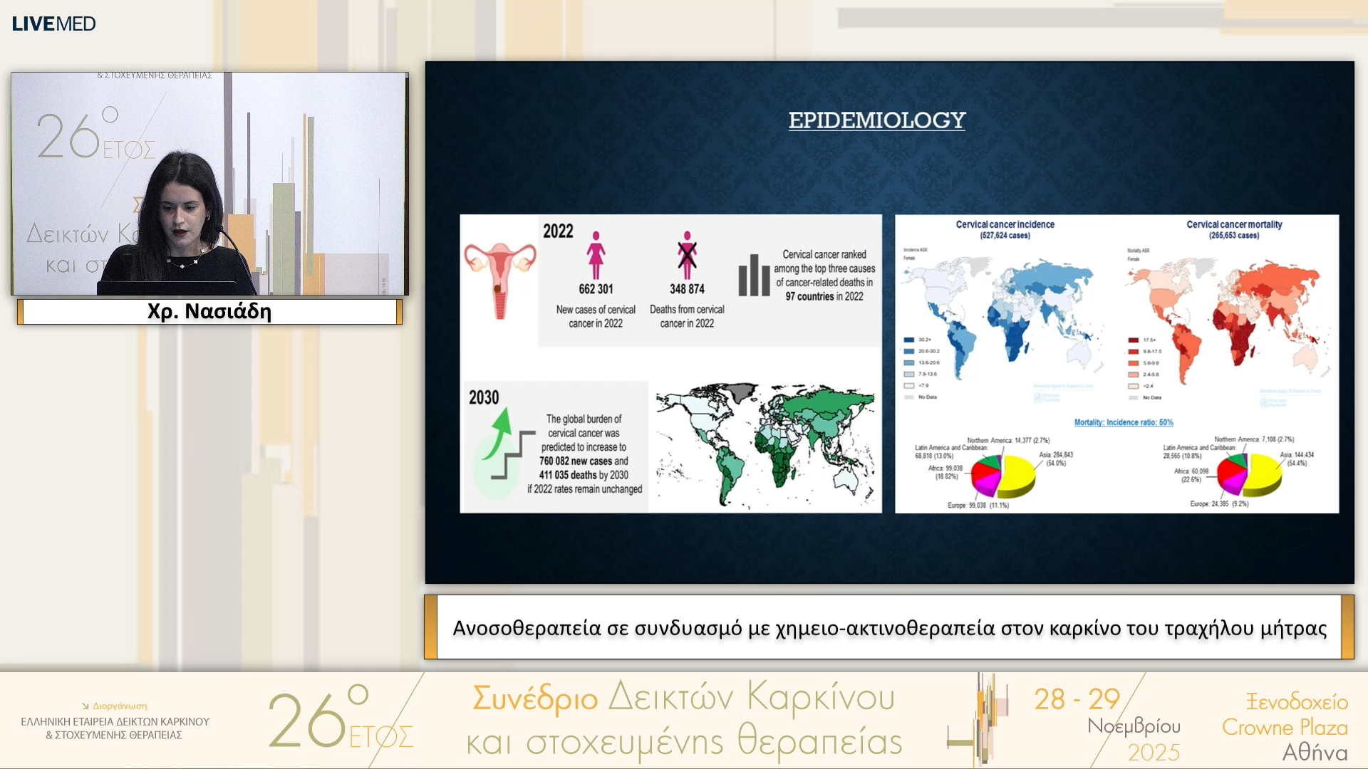 31 Χρ. Νασιάδη - Ανοσοθεραπεία σε συνδυασμό με χημειο-ακτινοθεραπεία στον καρκίνο του τραχήλου μήτρας 