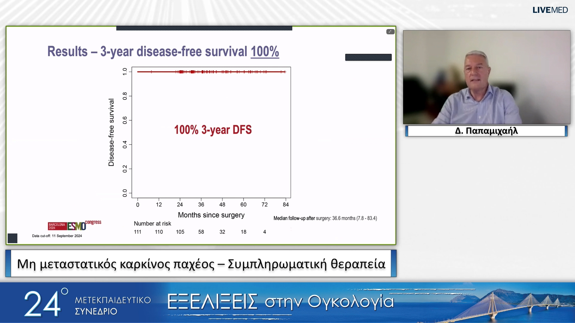 16 Δ. Παπαμιχαήλ - Μη μεταστατικός καρκίνος παχέος – Συμπληρωματική θεραπεία 