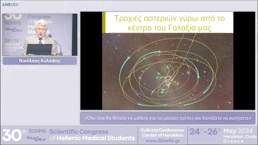 27 Νικόλαος Κυλάφης - «Όλα όσα θα θέλατε να μάθετε για τις μαύρες τρύπες και διστάζετε να ρωτήσετε»