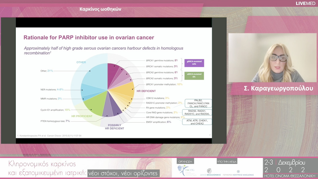 13 Σ. Καραγεωργοπούλου - Καρκίνος ωοθηκών 