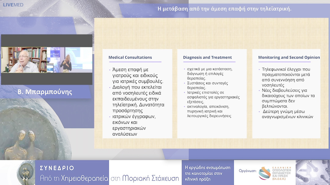 14 Β. Μπαρμπούνης - Η μετάβαση από την άμεση επαφή στην τηλεϊατρική