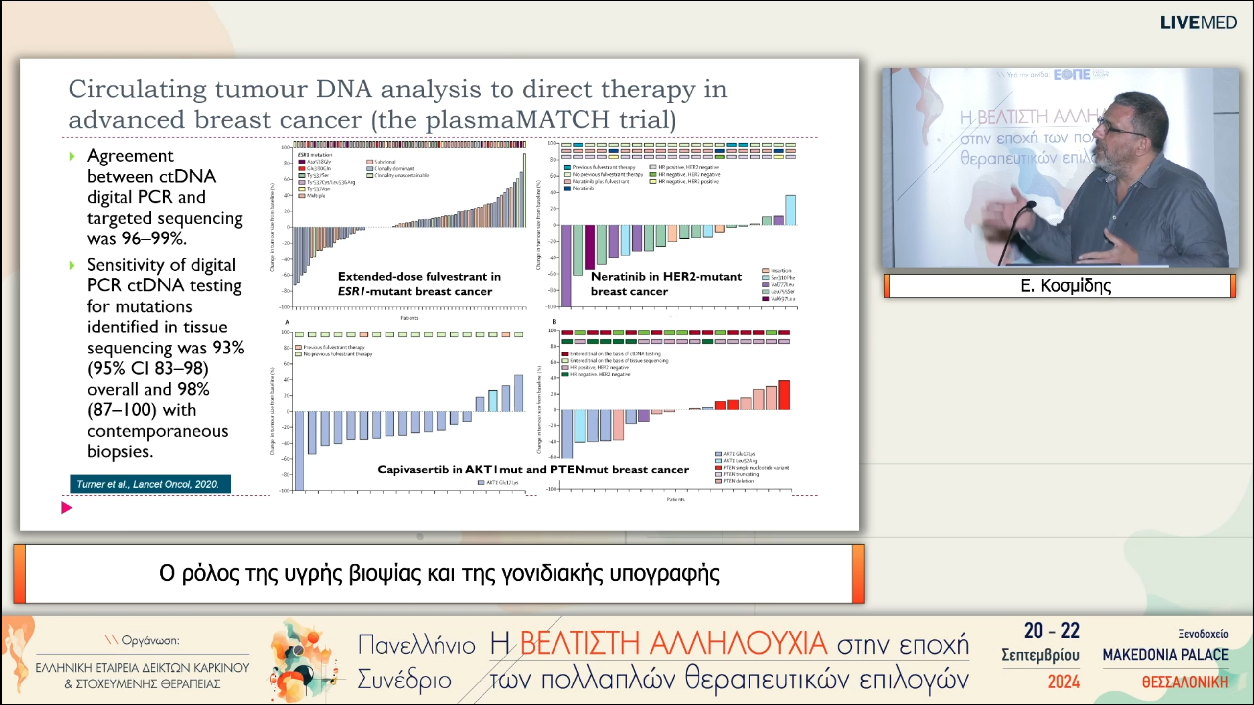 40 Ε. Κοσμίδης - Ο ρόλος της υγρής βιοψίας και της γονιδιακής υπογραφής 