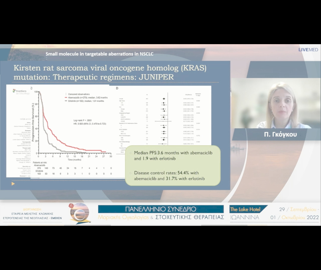 46 Π. Γκόγκου - Small molecule in targetable aberrations in NSCLC