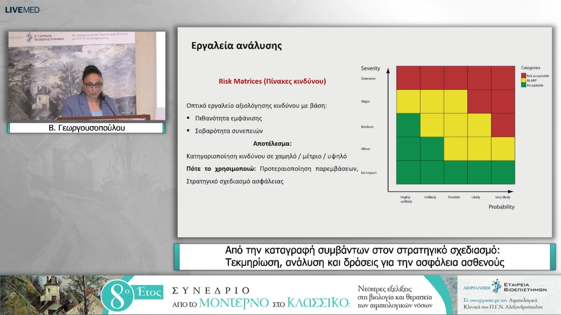 51 Β. Γεωργουσοπούλου - Από την καταγραφή συμβάντων στον στρατηγικό σχεδιασμό: τεκμηρίωση, ανάλυση και δράσεις για την ασφάλεια ασθενούς