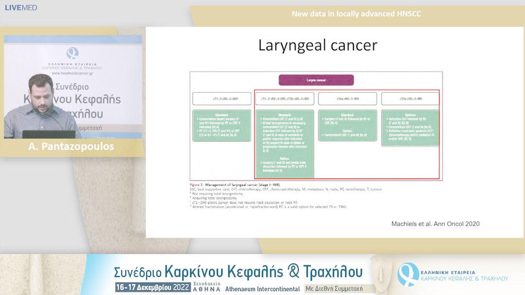 55 A. Pantazopoulos - New data in locally advanced HNSCC.