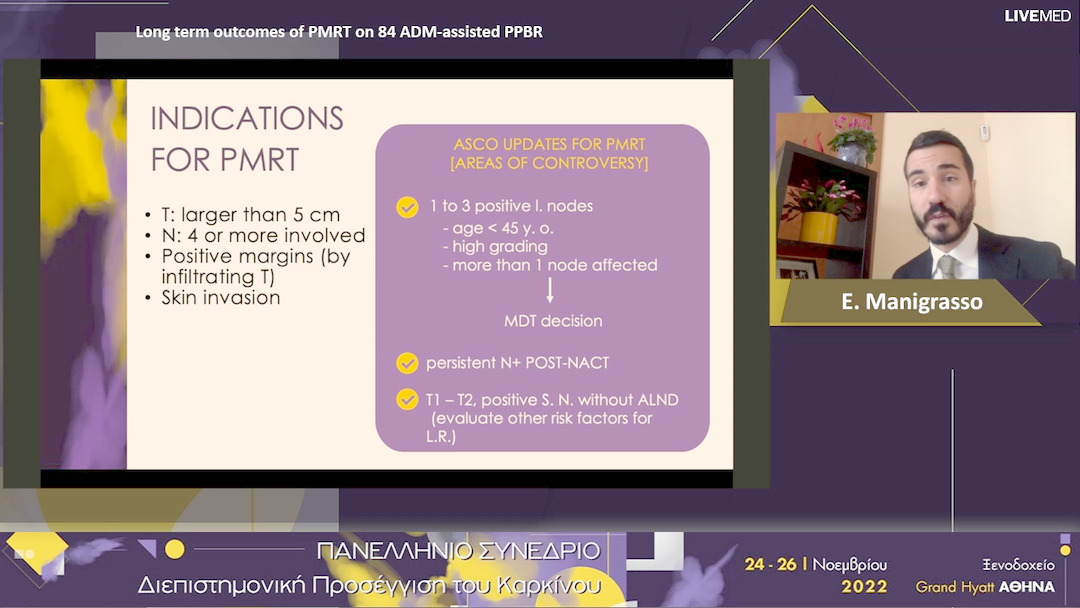 51 E. Manigrasso - Long term outcomes of PMRT on 84 ADM-assisted PPBR