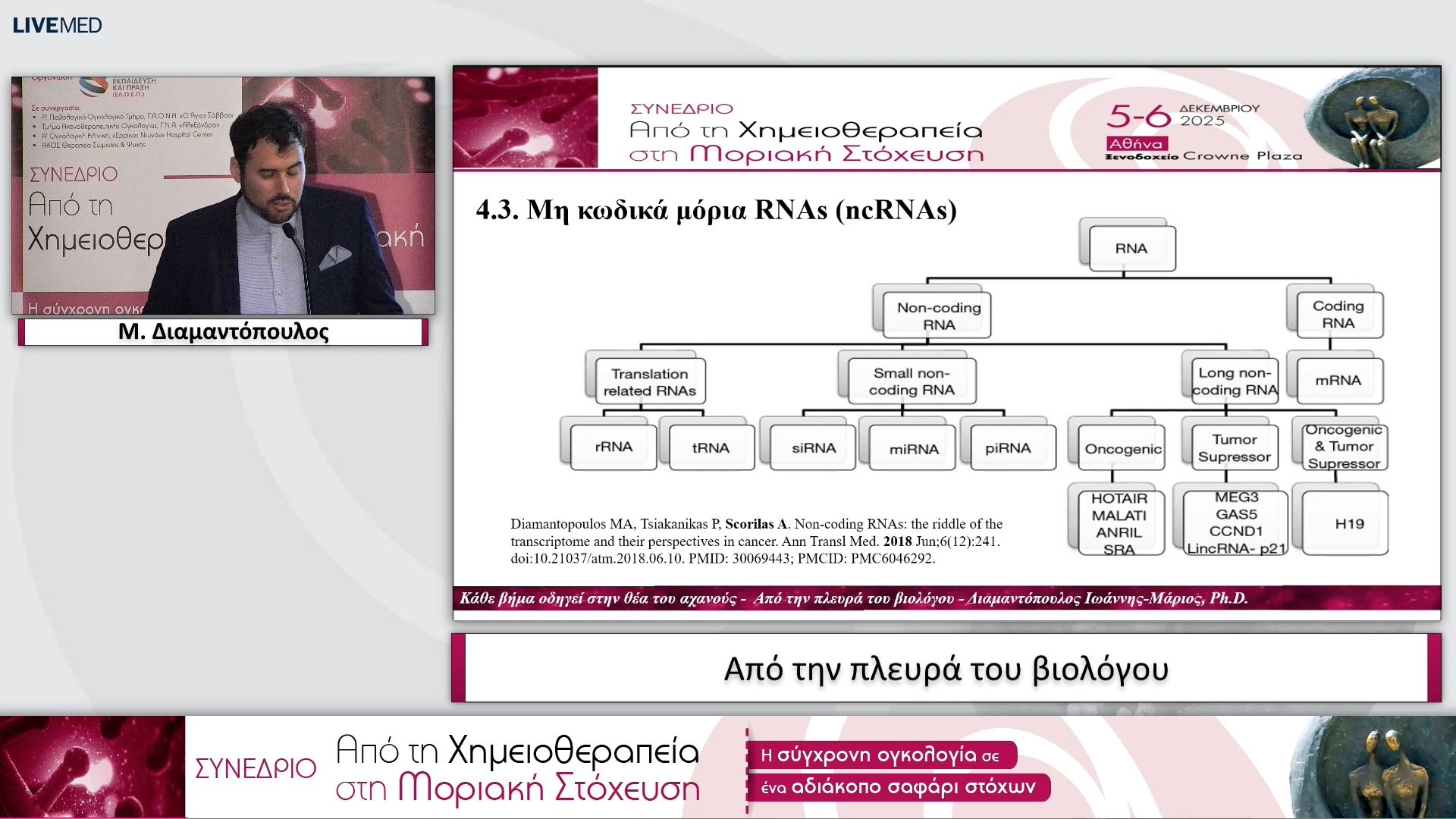 11 Μ. Διαμαντόπουλος - Από την πλευρά του βιολόγου.