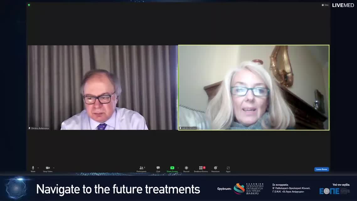 10 Π. Οικονομοπούλου - Καρκίνος κεφαλής και τραχήλου: πως έχει αλλάξει ο θεραπευτικός αλγόριθμος. 