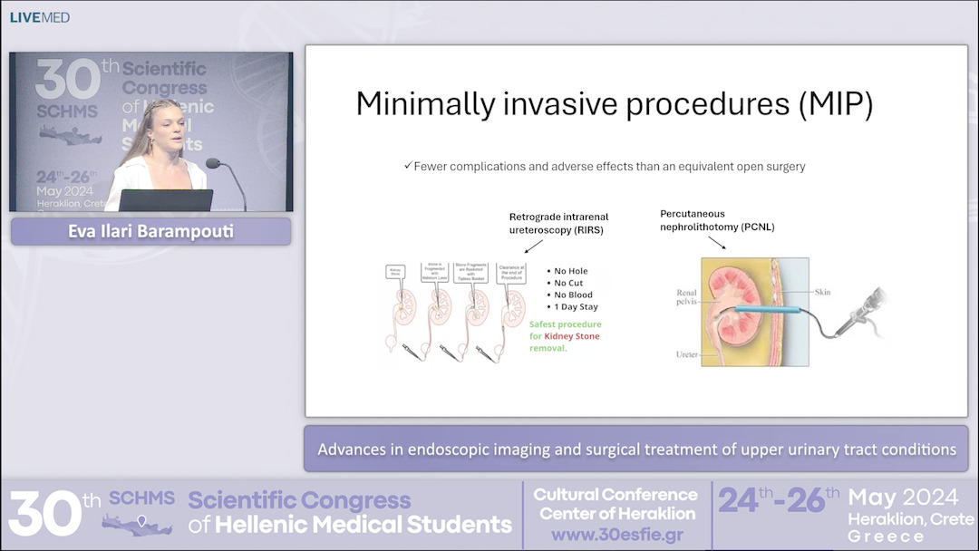 25 Eva Ilari Barampouti - Advances in endoscopic imaging and surgical treatment of upper urinary  tract conditions