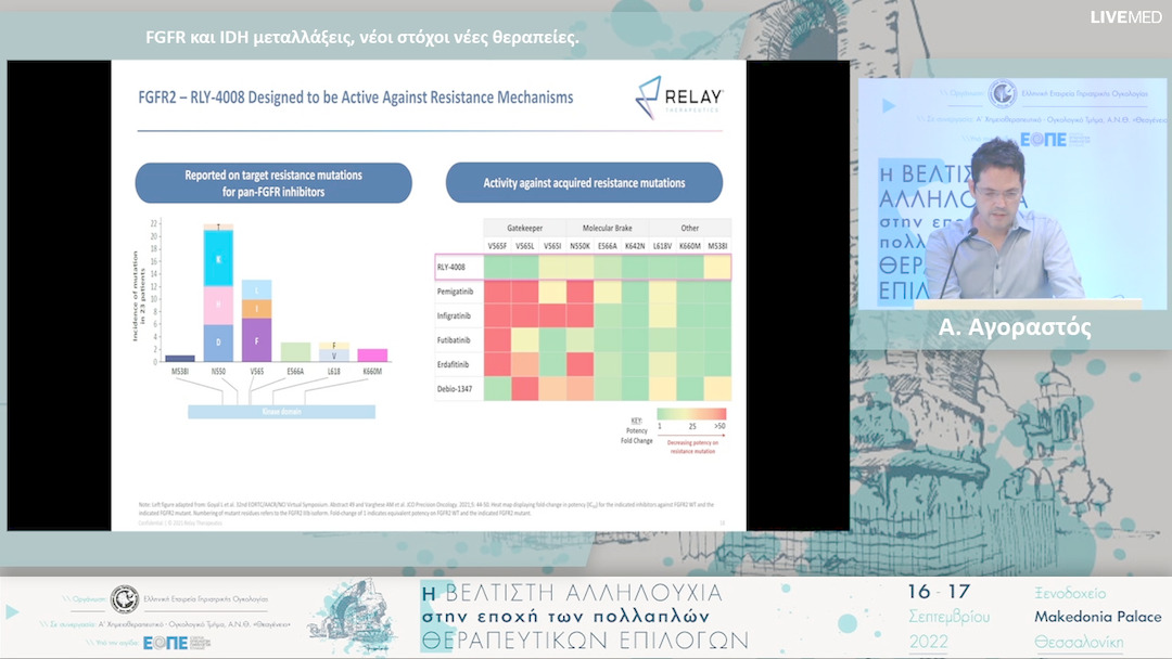 29 Α. Αγοραστός - FGFR και IDH μεταλλάξεις, νέοι στόχοι νέες θεραπείες.