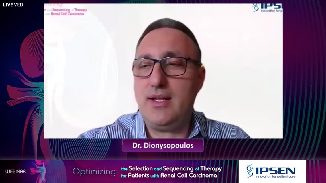 02 Dr. Papadopoulos & Dr. Kampletsas - Recent updates in mRCC: How must we integrate clinical data in everyday clinical practice in 1L RCC? How do we define the right treatment for the right patient based on guidelines?
