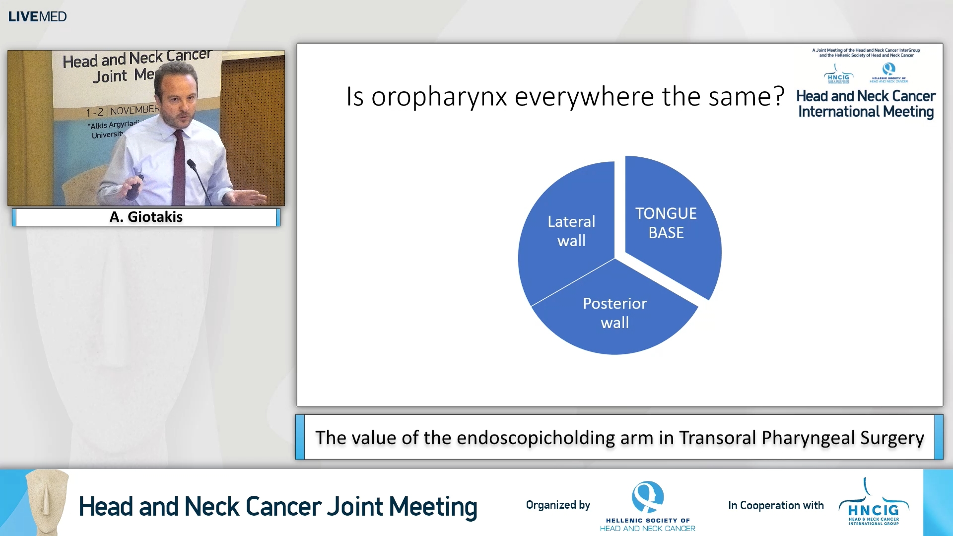 42 A. Giotakis - The value of the endoscopic­holding arm in Transoral Pharyngeal Surgery 