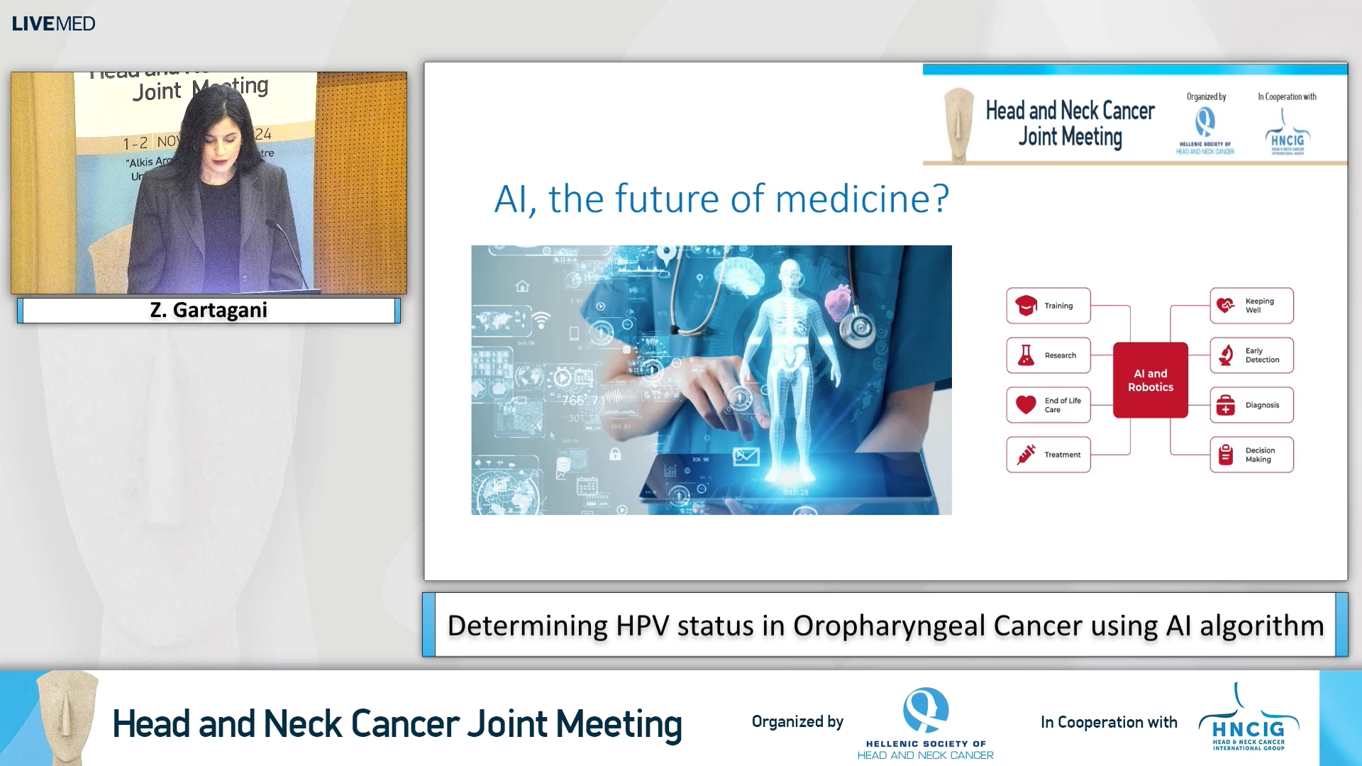 31 Z. Gartagani - Determining HPV status in Oropharyngeal Cancer using AI algorithm