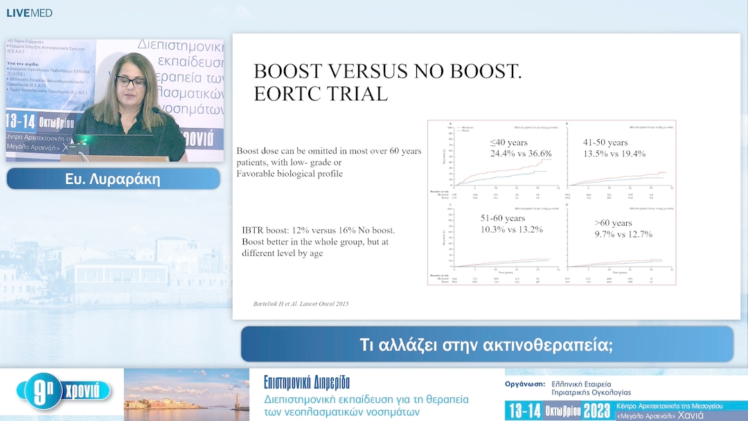 13 Ευ. Λυραράκη - Τι αλλάζει στην ακτινοθεραπεία;