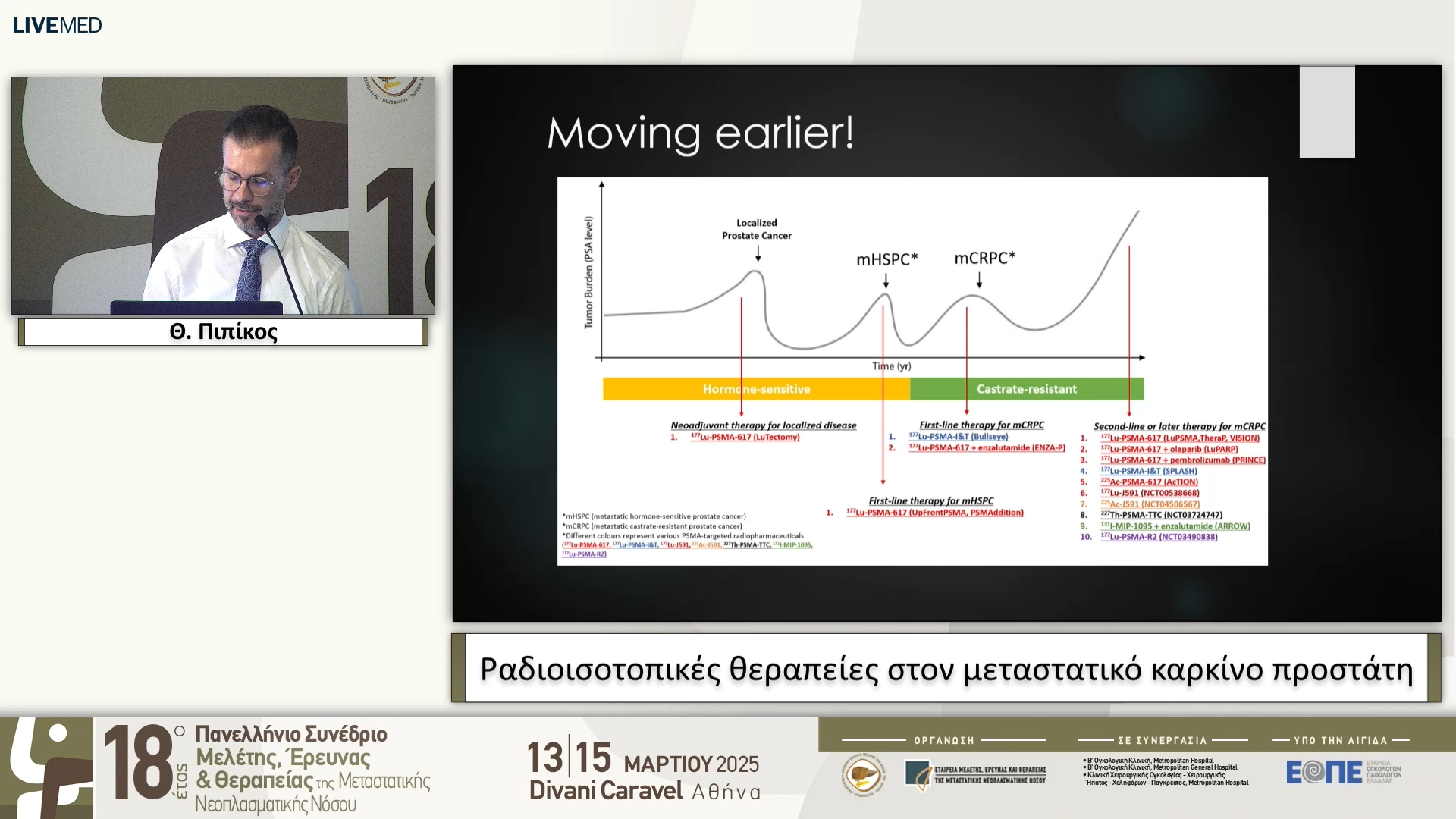 29 Θ. Πιπίκος - Ραδιοισοτοπικές θεραπείες στον μεταστατικό καρκίνο προστάτη