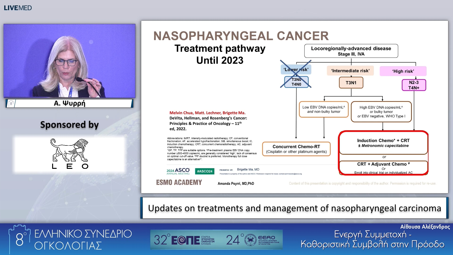 027 Α. Ψυρρή - Updates on treatments and management of nasopharyngeal carcinoma. 