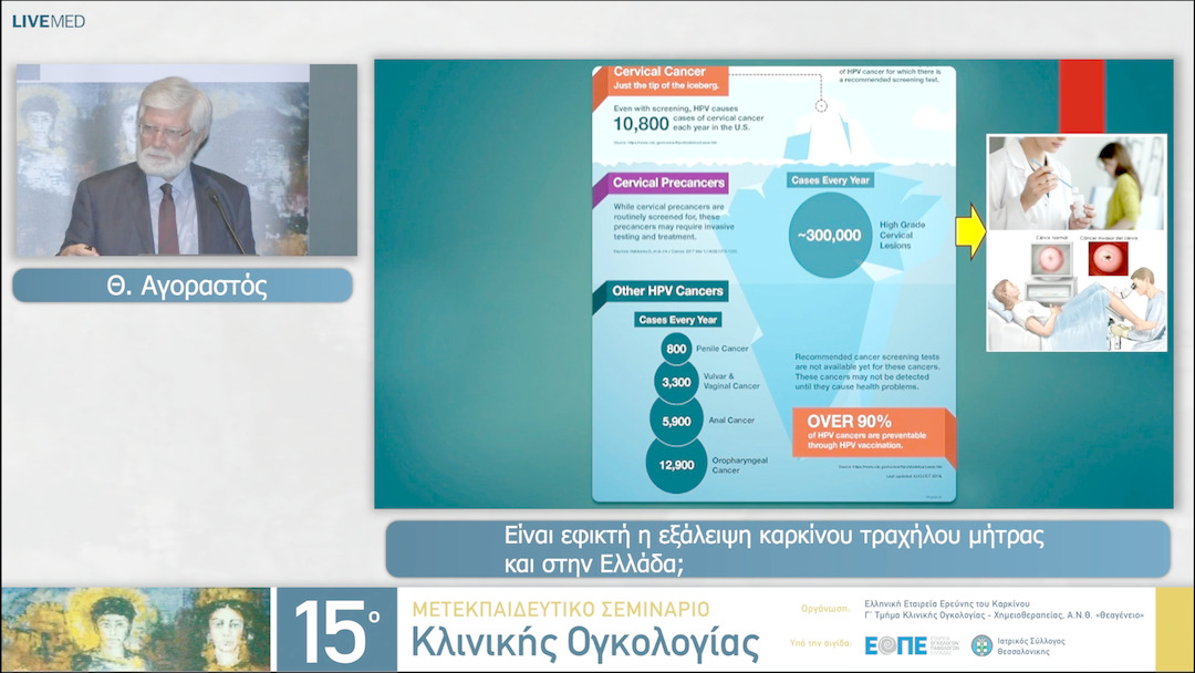 20 Θ. Αγοραστός - Είναι εφικτή η εξάλειψη καρκίνου τραχήλου μήτρας  και στην Ελλάδα; 