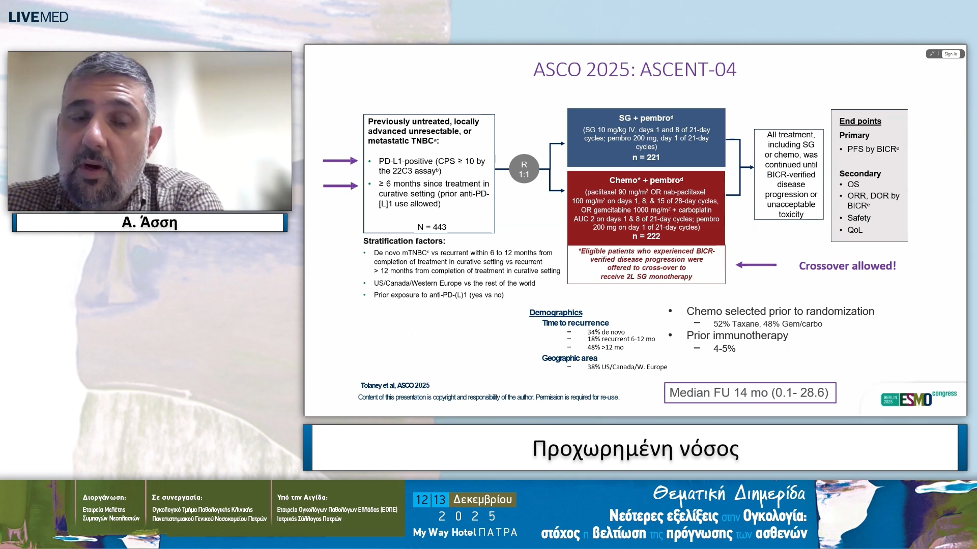 37 Α. Άσση - Προχωρημένη νόσος