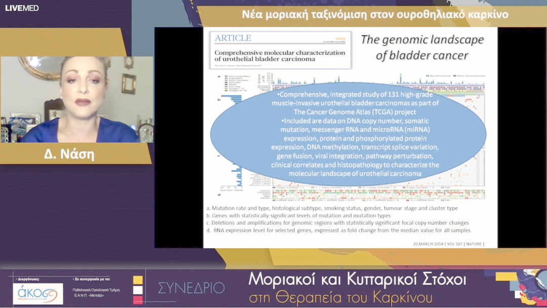 32 Δ. Νάση - Νέα μοριακή ταξινόμηση στον ουροθηλιακό καρκίνο