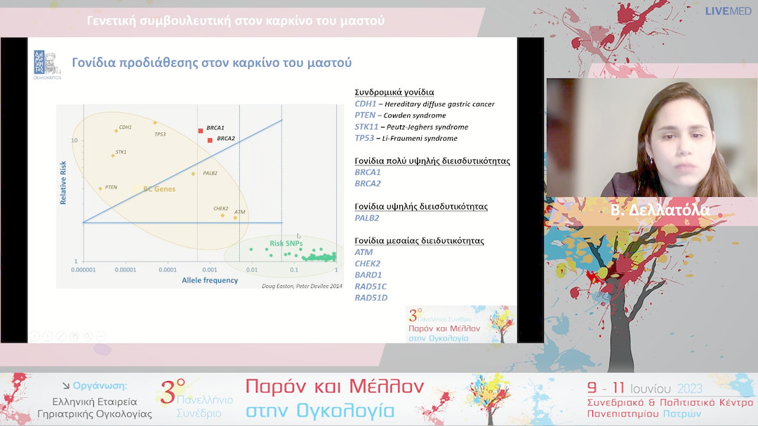 36 Β. Δελλατόλα - Γενετική συμβουλευτική στον καρκίνο του μαστού