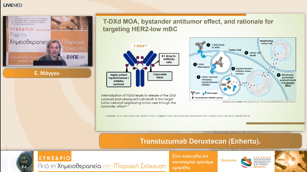 11 E. Μάγγου - Τranstuzumab Deruxtecan (Enhertu). 