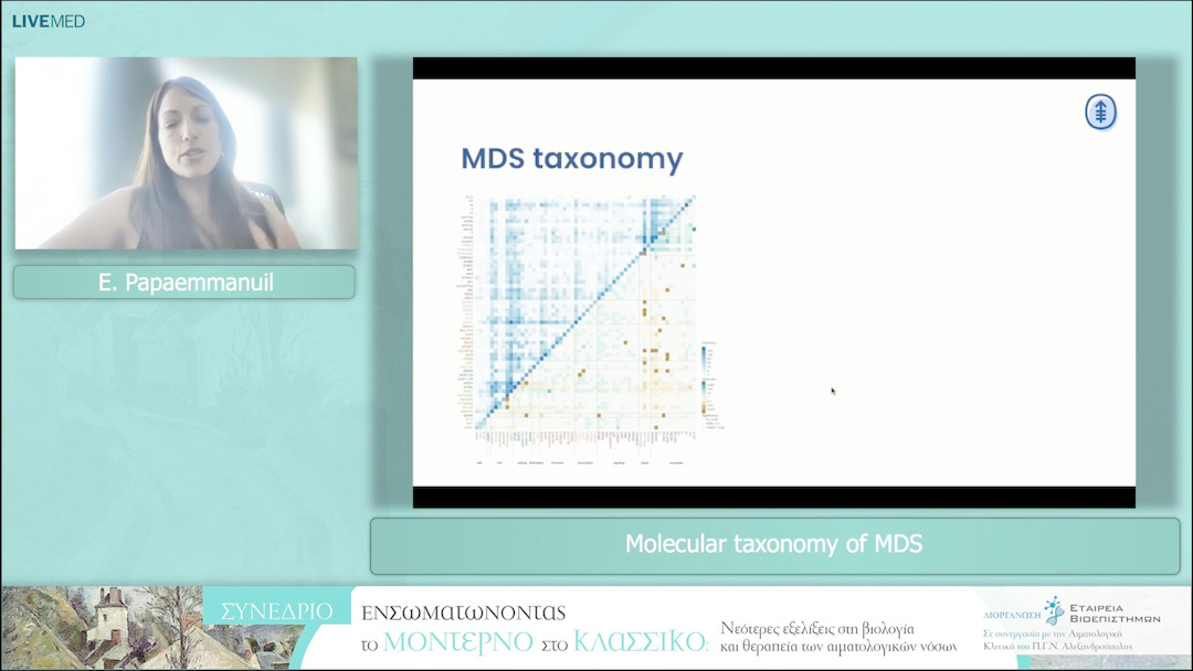 55 E. Papaemmanuil - Molecular taxonomy of MDS 