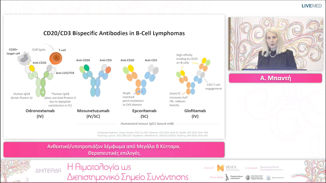 23 Α. Μπαντή - Ανθεκτικό/υποτροπιάζον λέμφωμα από Μεγάλα Β Κύτταρα. Θεραπευτικές επιλογές. 