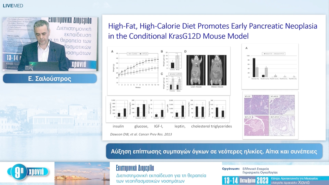 42 Ε. Σαλούστρος - Αύξηση επίπτωσης συμπαγών όγκων σε νεότερες ηλικίες. Αίτια και συνέπειες 