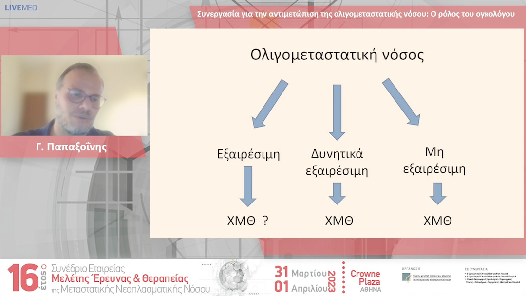 15 Γ. Παπαξοΐνης - Ο ρόλος του ογκολόγου