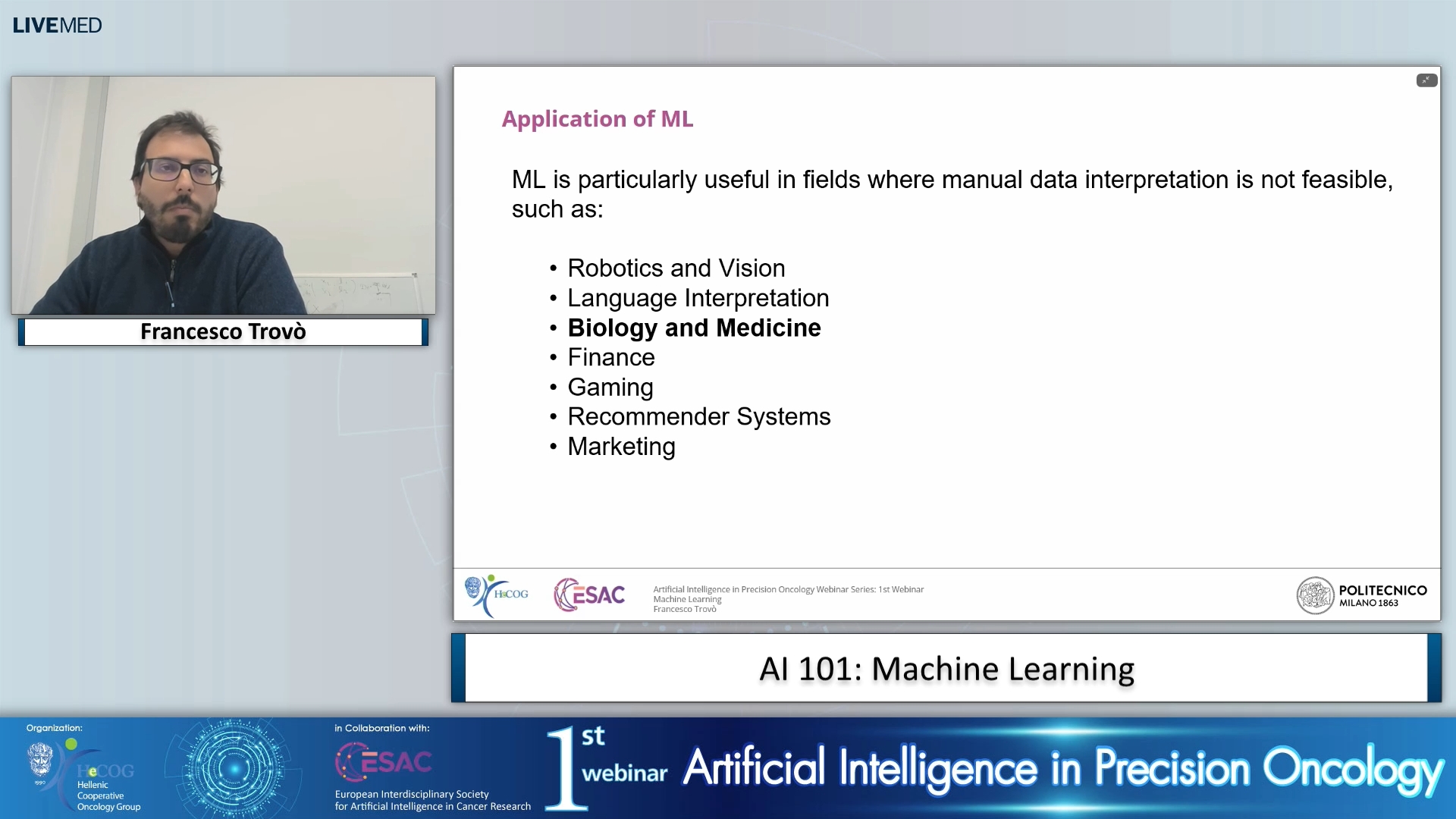 02 Francesco Trovò - AI 101: Machine Learning 
