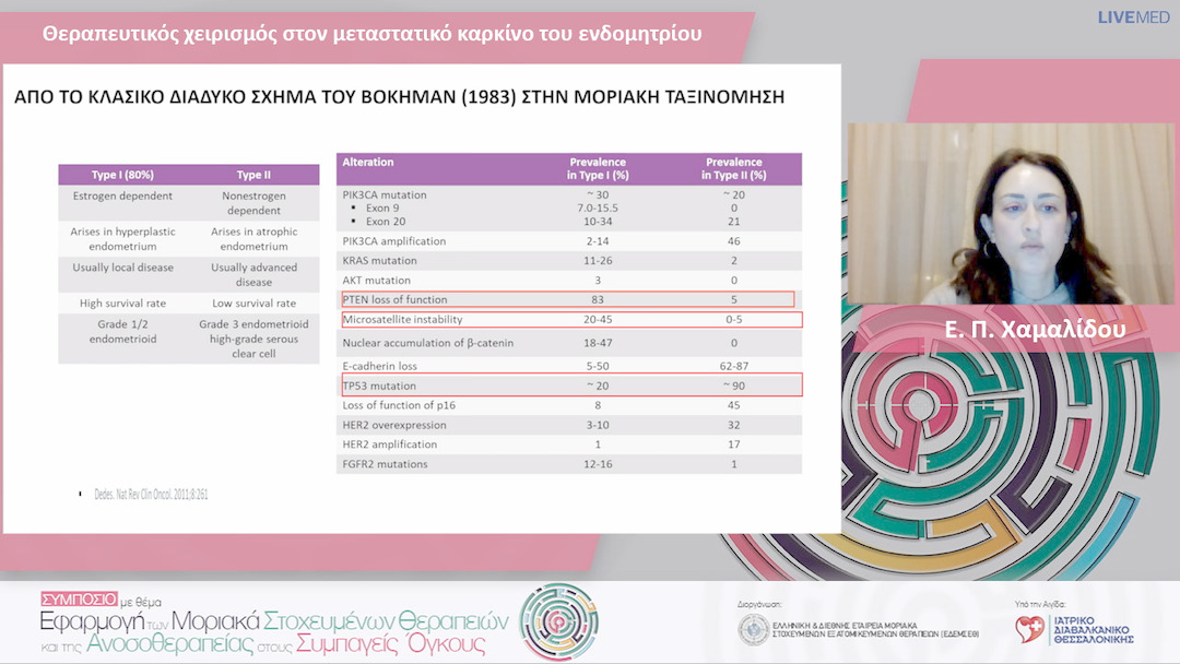 22 Ε. Π. Χαμαλίδου - Θεραπευτικός χειρισμός στον μεταστατικό καρκίνο του ενδομητρίου