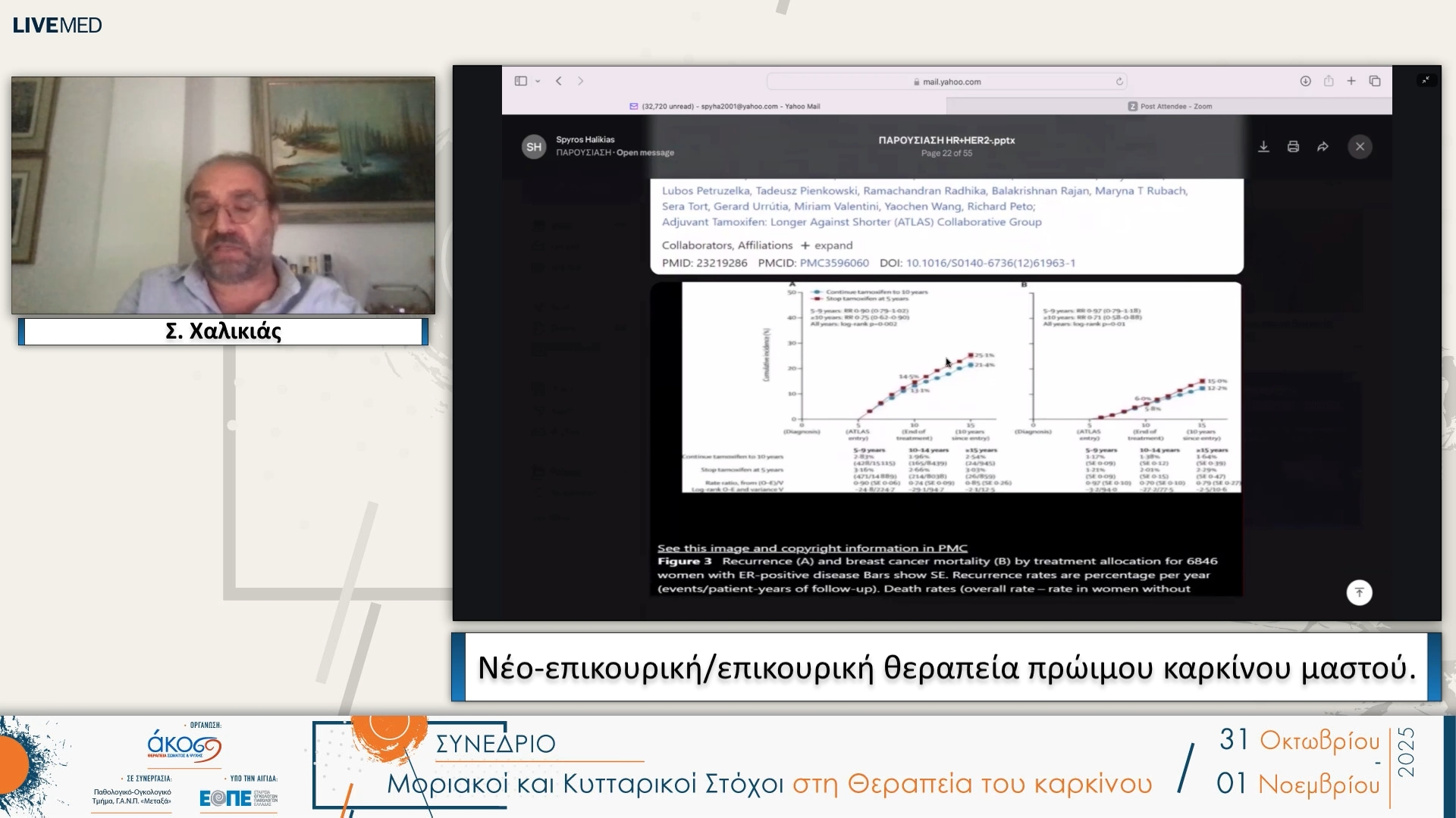 34 Σ. Χαλικιάς - Νέο-επικουρική/επικουρική θεραπεία πρώιμου καρκίνου μαστού. 