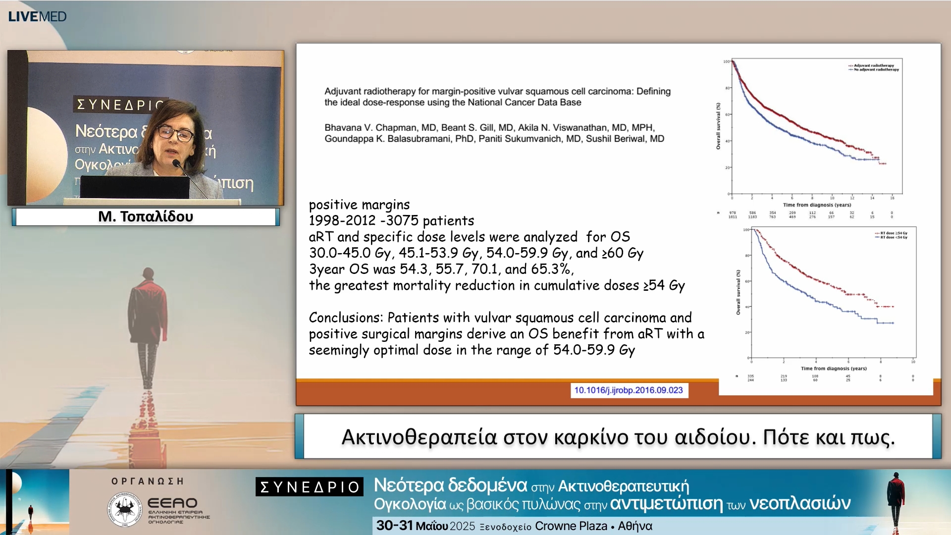 46 Μ. Τοπαλίδου - Ακτινοθεραπεία στον καρκίνο του αιδοίου. Πότε και πως.