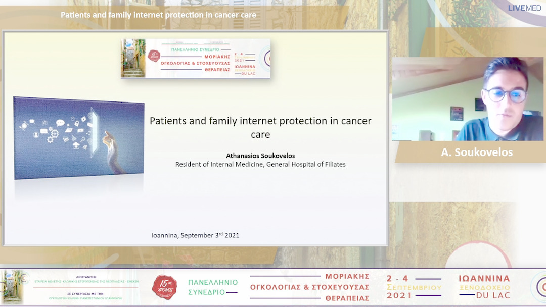 29 Α. Soukovelos - Patients and family internet protection in cancer care 