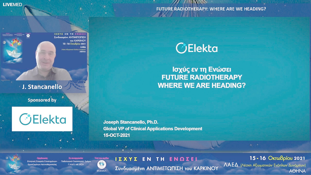 15 J. Stancanello - FUTURE RADIOTHERAPY: WHERE ARE WE HEADING?