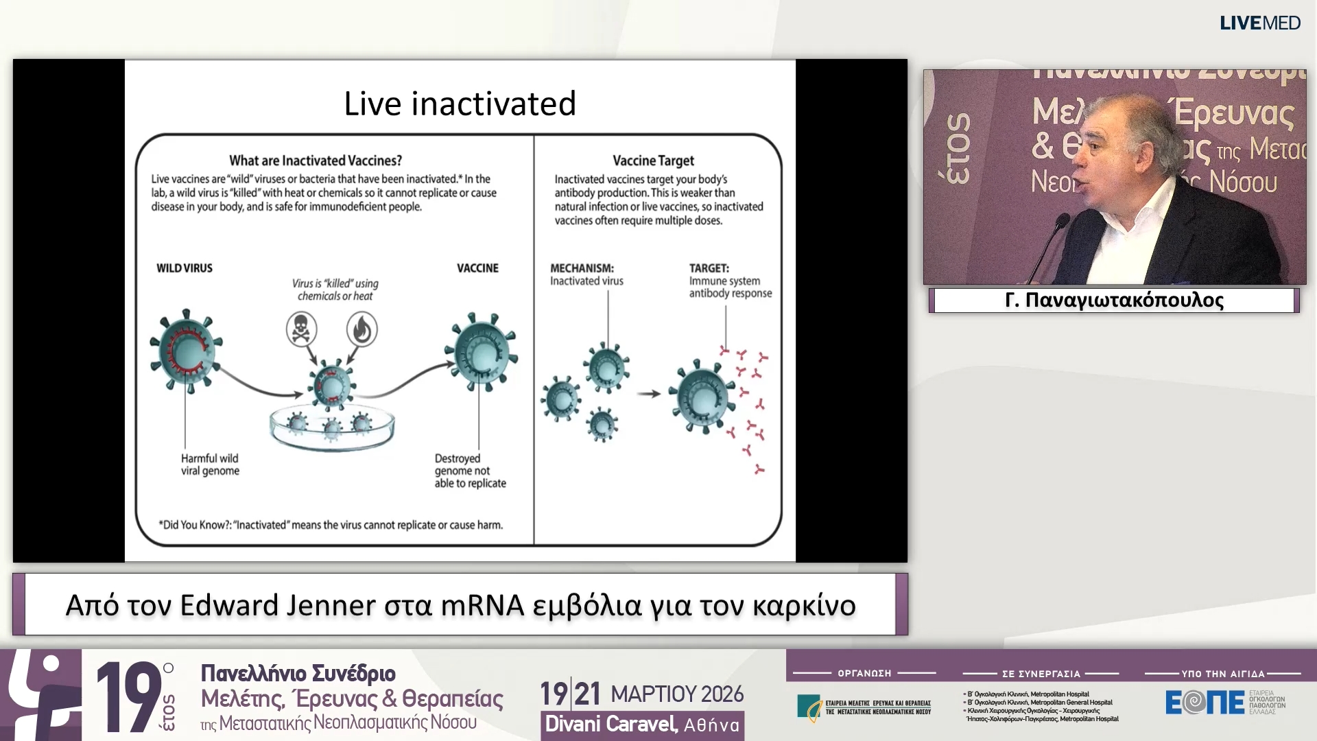 49 Γ. Παναγιωτακόπουλος - Από τον Edward Jenner στα mRNA εμβόλια για τον καρκίνο