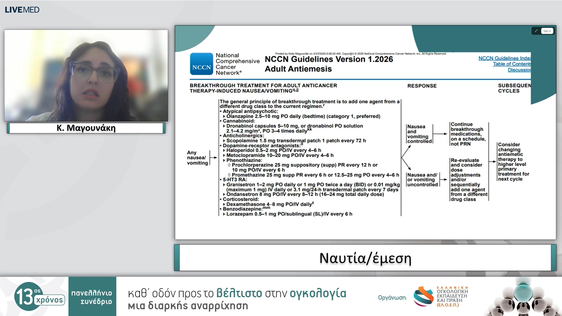 16 Κ. Μαγουνάκη - Ναυτία/έμεση