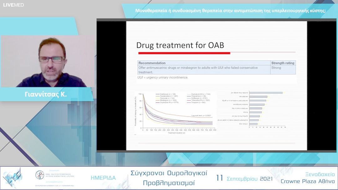 30 Γιαννίτσας Κ. - Μονοθεραπεία ή συνδυασμένη θεραπεία στην αντιμετώπιση της υπερλειτουργικής κύστης; 