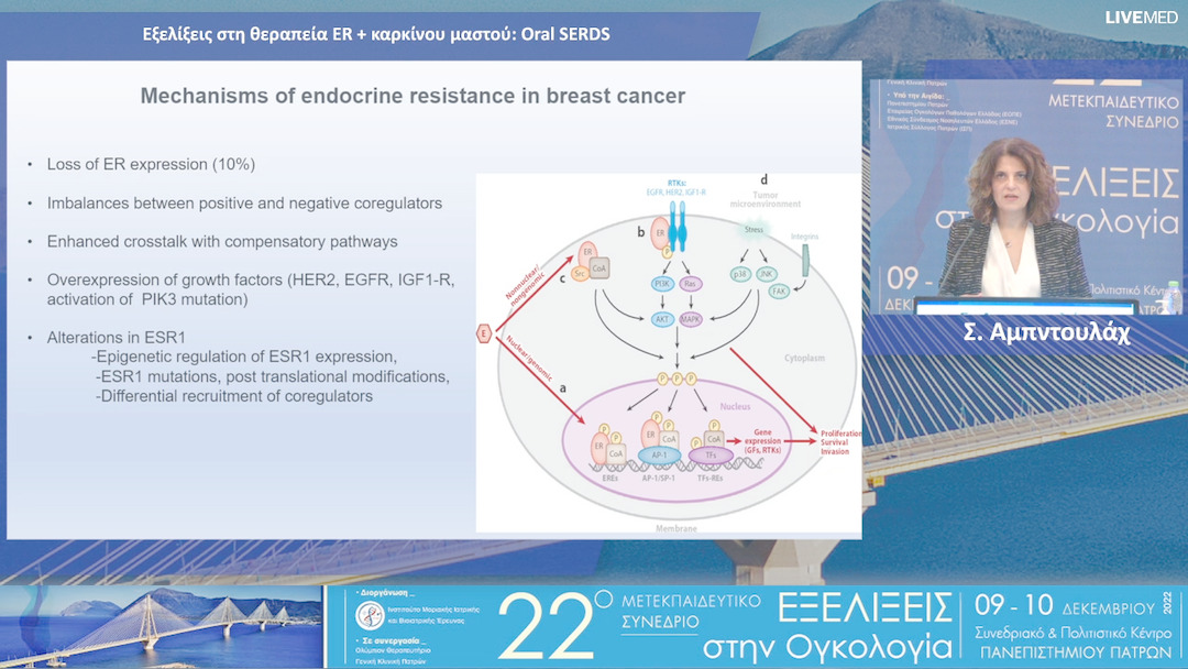 40 Σ. Αμπντουλάχ - Εξελίξεις στη θεραπεία ER + καρκίνου μαστού: Oral SERDS