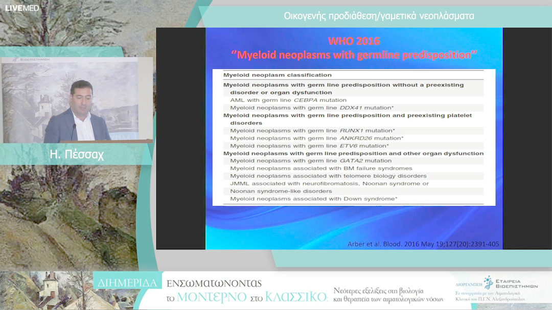 43 Η. Πέσσαχ - Οικογενής προδιάθεση/γαμετικά νεοπλάσματα